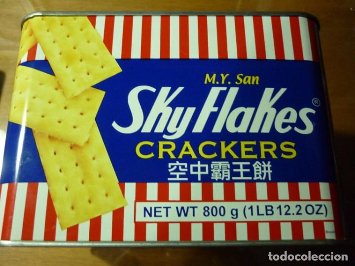 Cajas y cajitas met&aacute;licas: CAJA METALICA CRACKERS- 2006 - Foto 1