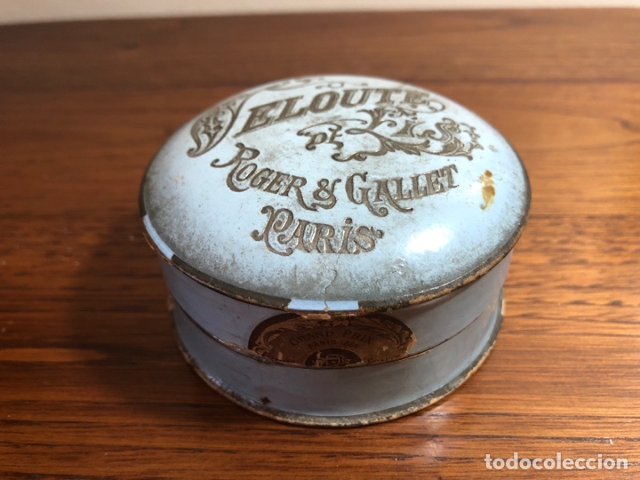 Cajas y cajitas met&aacute;licas: BOTE DE POLVOS DE MAQUILLAJE VELOUTE ROGER & GALLET PARIS