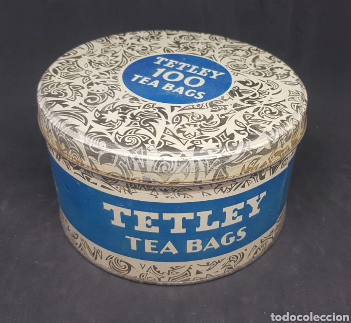 Casse e cassette metalliche: Caja metal - tetley - redonda 15 cm de diametro - car209