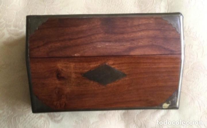 Cajas y cajitas met&aacute;licas: CAJA INDIA DE MADERA Y LAT&Oacute;N - Foto 19