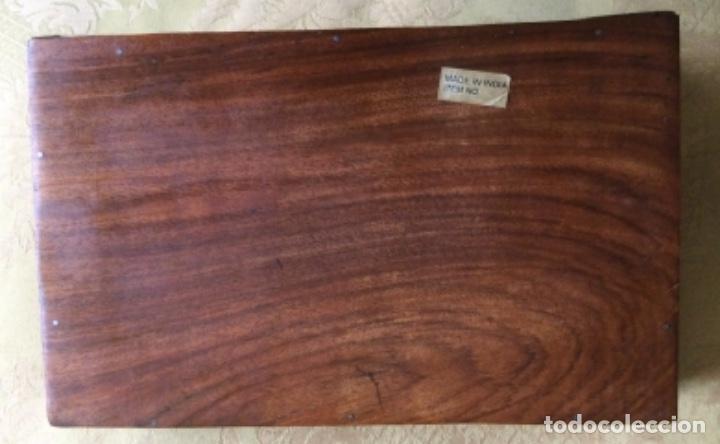 Cajas y cajitas met&aacute;licas: CAJA INDIA DE MADERA Y LAT&Oacute;N - Foto 12