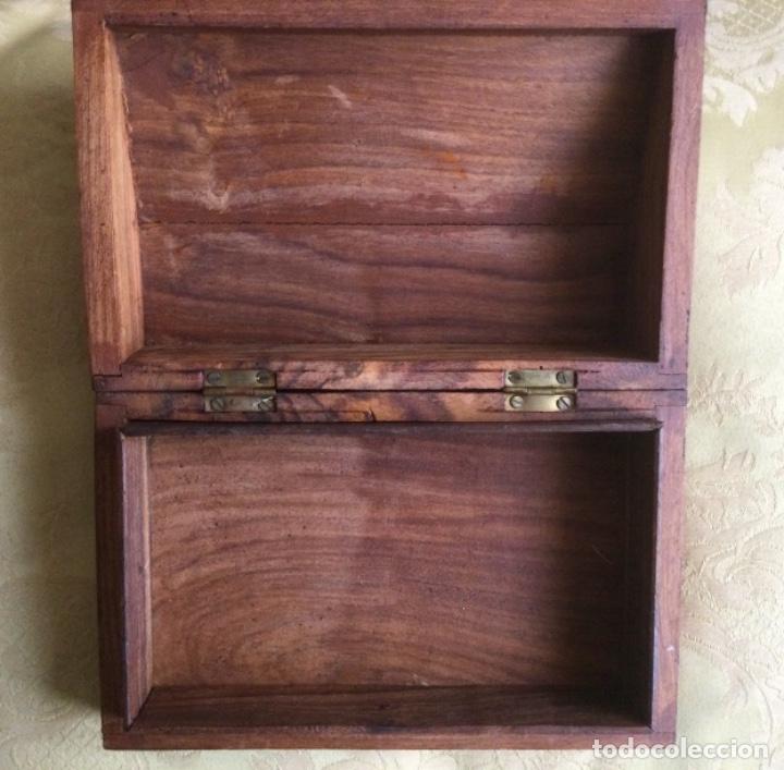 Cajas y cajitas met&aacute;licas: CAJA INDIA DE MADERA Y LAT&Oacute;N - Foto 13