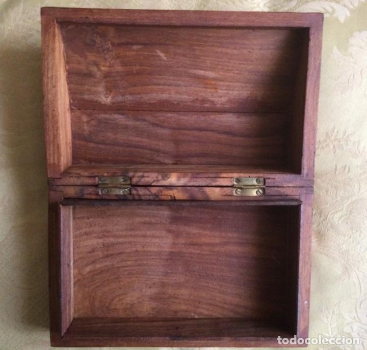 Cajas y cajitas met&aacute;licas: CAJA INDIA DE MADERA Y LAT&Oacute;N - Foto 7