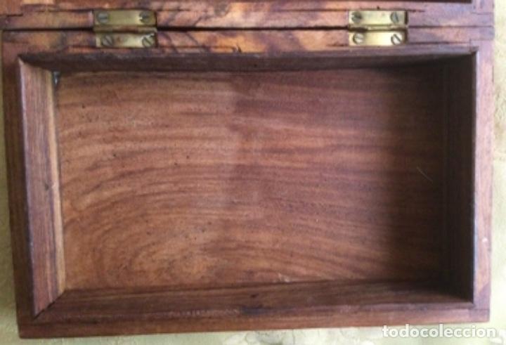 Cajas y cajitas met&aacute;licas: CAJA INDIA DE MADERA Y LAT&Oacute;N - Foto 14