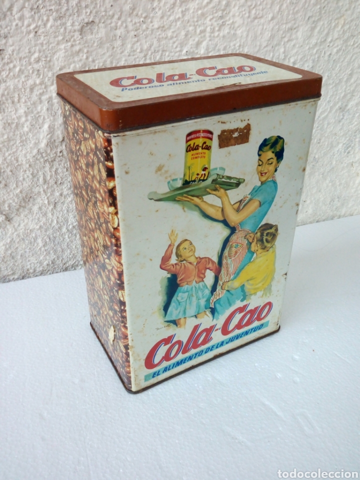 Cajas y cajitas met&aacute;licas: CAJA - COLA CAO - CAFE
