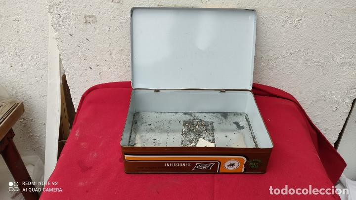 Cajas y cajitas met&aacute;licas: lata antigua - Foto 3