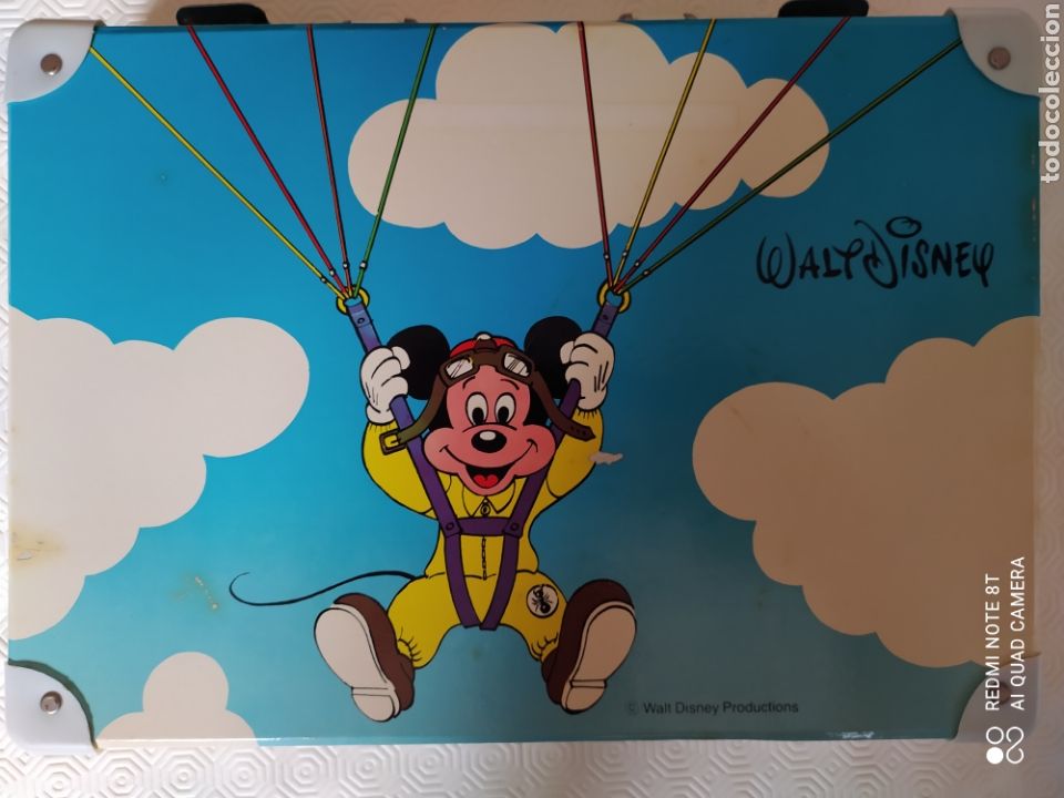 Cajas y cajitas met&aacute;licas: Malet&iacute;n cabas Miker Walt Disney P. Mickey mouse