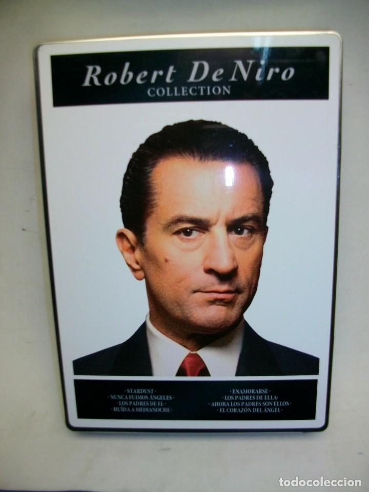 Cajas y cajitas met&aacute;licas: ROBERT DE NIRO PACK DVD CAJA METALICA 8 FILMS COMO NUEVO