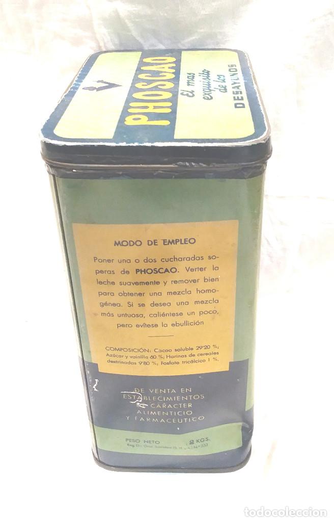 Cajas y cajitas met&aacute;licas: Lata Phoscao Galletas de 2 Kg. - Foto 2