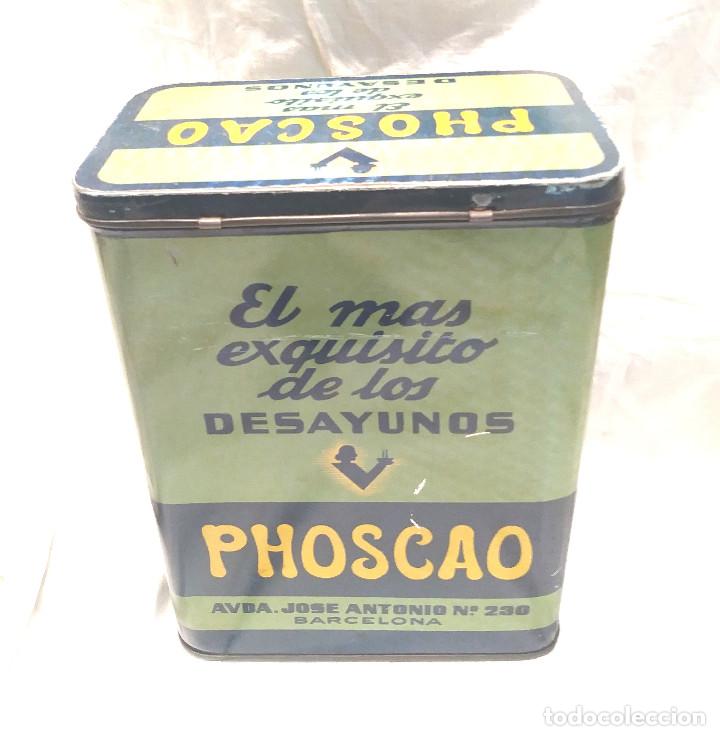 Cajas y cajitas met&aacute;licas: Lata Phoscao Galletas de 2 Kg. - Foto 3