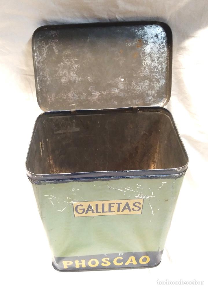 Cajas y cajitas met&aacute;licas: Lata Phoscao Galletas de 2 Kg. - Foto 5