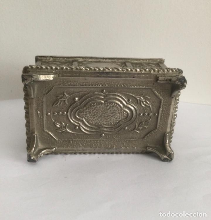 Cajas y cajitas met&aacute;licas: ANTIGUO COFRE, JOYERO - Foto 11