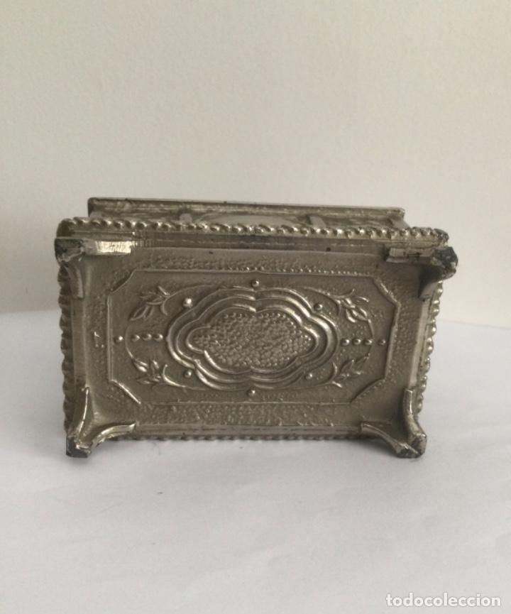 Cajas y cajitas met&aacute;licas: ANTIGUO COFRE, JOYERO - Foto 13