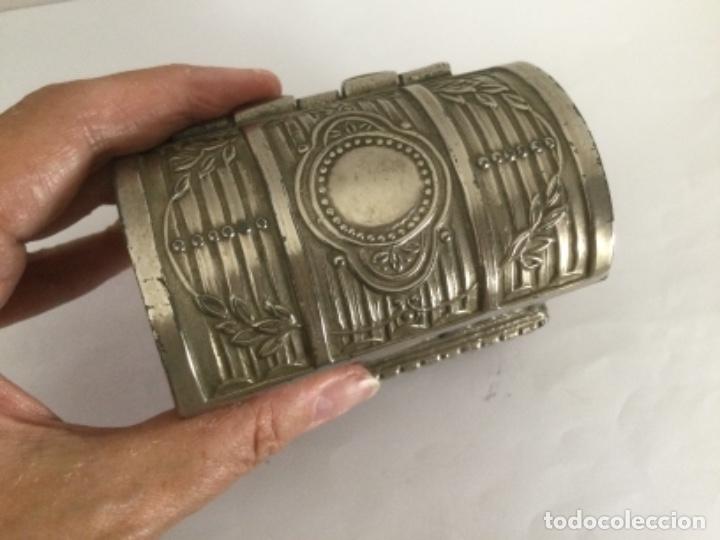 Cajas y cajitas met&aacute;licas: ANTIGUO COFRE, JOYERO - Foto 14