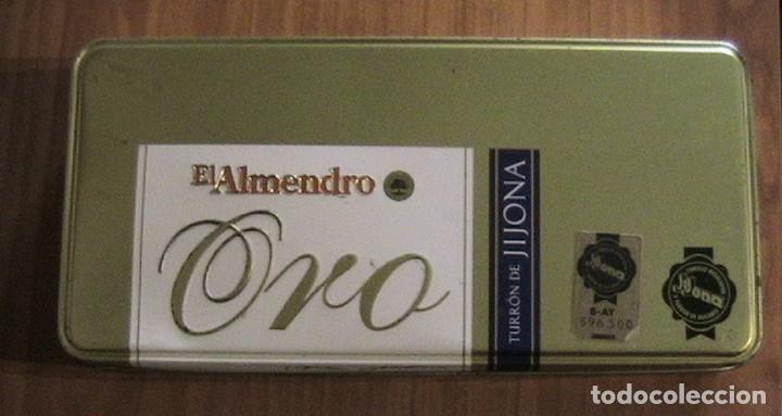 Cajas y cajitas met&aacute;licas: LATA RECTANGULAR EL ALMENDRO - CAJA METALICA - Foto 1