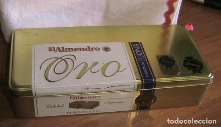 Cajas y cajitas met&aacute;licas: LATA RECTANGULAR EL ALMENDRO - CAJA METALICA - Foto 2