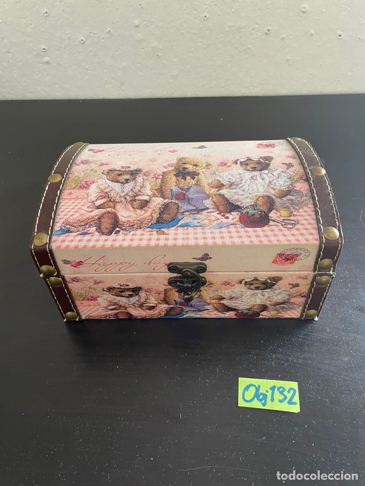 Cajas y cajitas met&aacute;licas: CAJA COFRE DE OSOS - Foto 1