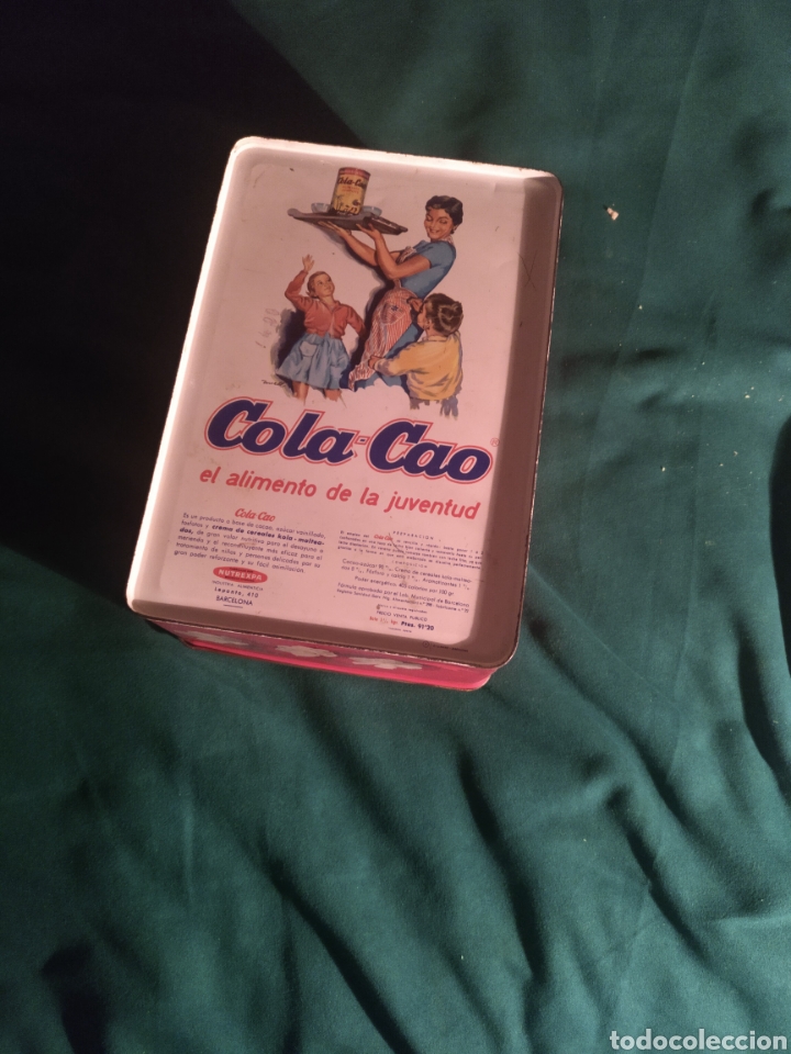Cajas y cajitas met&aacute;licas: Lata cola cao - Foto 1