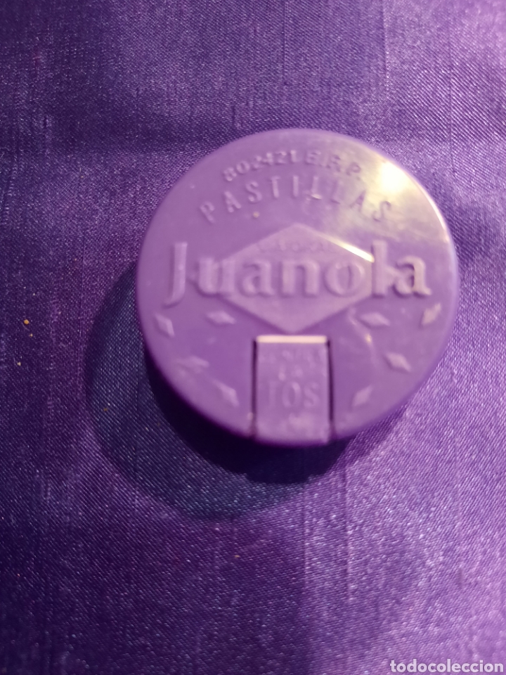 Cajas y cajitas met&aacute;licas: Caja pastillas Juanola malva
