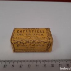 Cajas y cajitas metálicas: CAJA DE FARMACIA PÍLDORAS CATÁRTICAS DEL DR. AYER // SIN DESPRECINTAR AÑOS 20