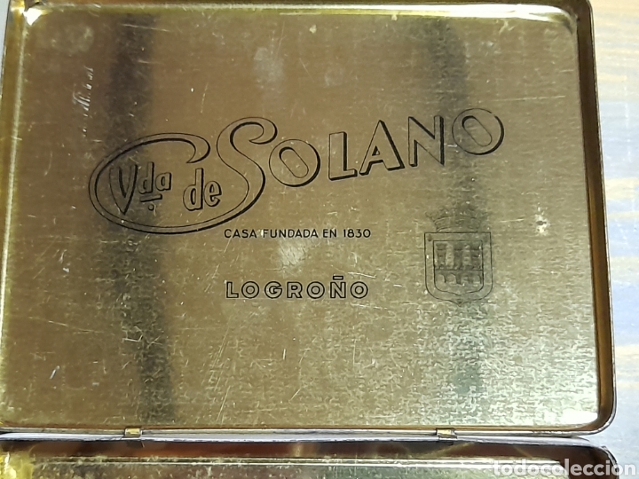 Cajas y cajitas met&aacute;licas: Caja Viuda de Solano - Foto 2