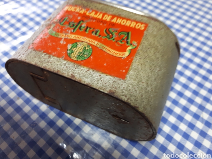 Cajas y cajitas met&aacute;licas: CAJA DE AHORROS HUCHA - Foto 2