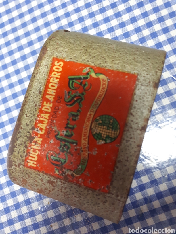 Cajas y cajitas met&aacute;licas: CAJA DE AHORROS HUCHA - Foto 1
