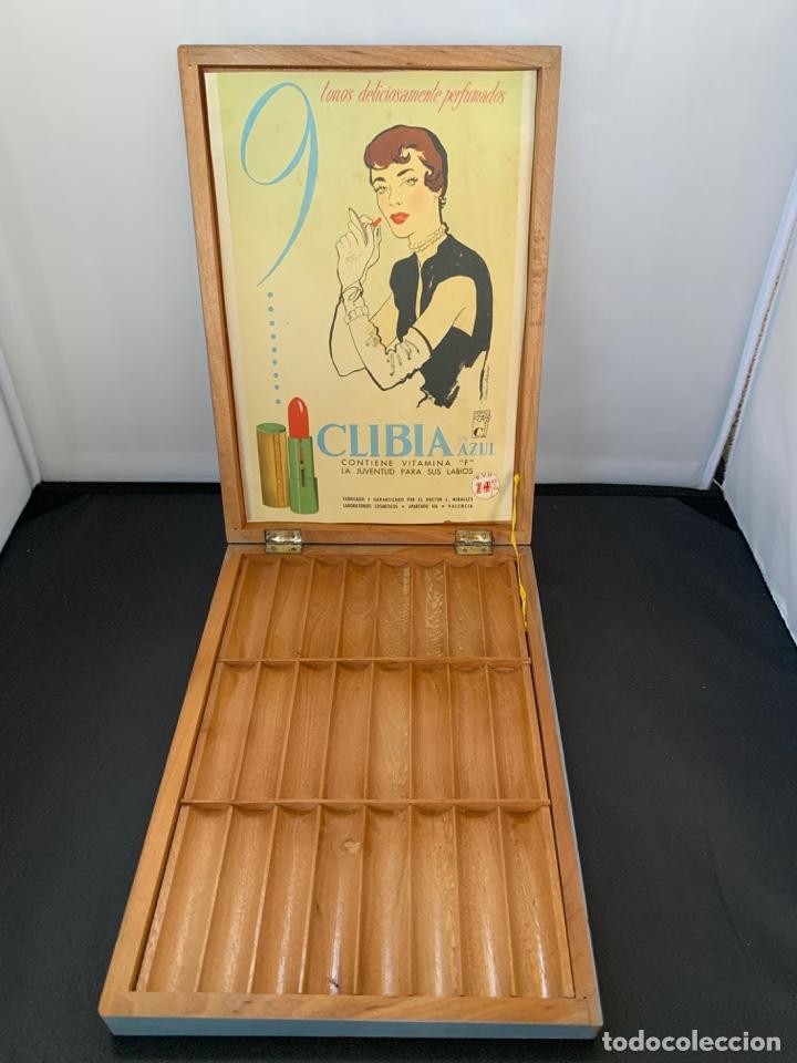 Cajas y cajitas met&aacute;licas: CLIBIA CAJA EXPOSITOR LAPIZ DE LABIOS VINTAGE - Foto 2