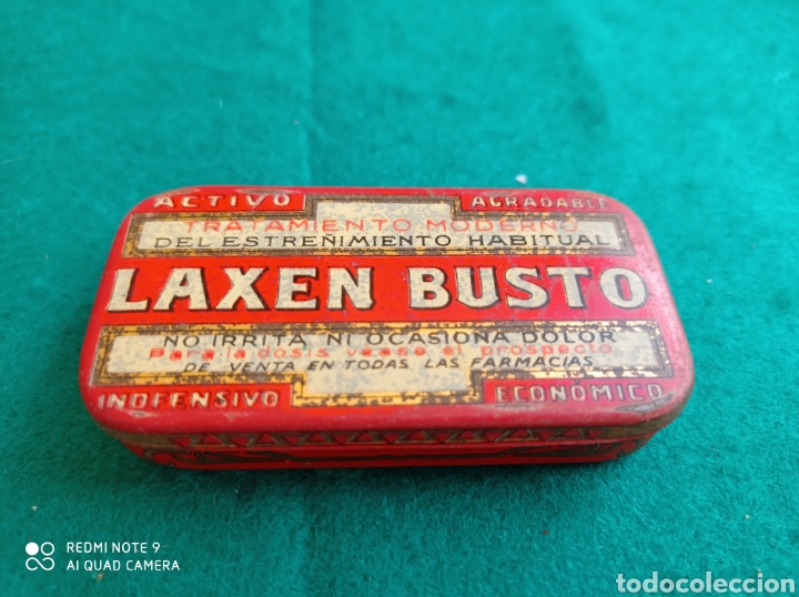 Caixas e caixinhas met&aacute;licas: CAJA LATA LAXEN BUSTO BIEN CONSERVADA VER FOTOS