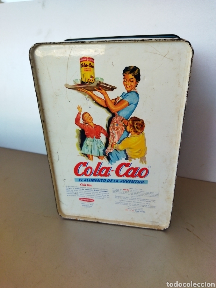 Cajas y cajitas met&aacute;licas: Caja de Colacao Cartas - Foto 5