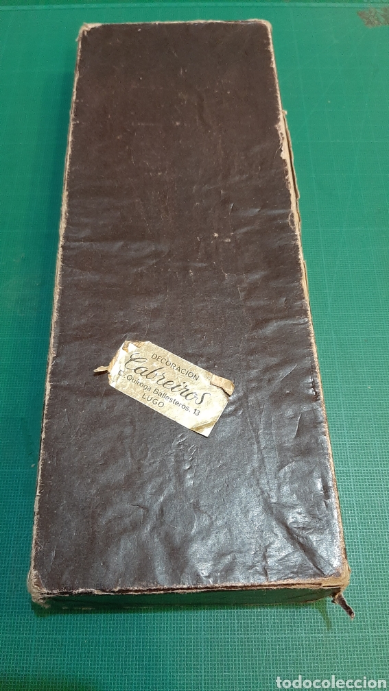 Blechdosen und Kisten: CAJA VACIA ANTIGUA CABREIROS DECORACI&Oacute;N LUGO