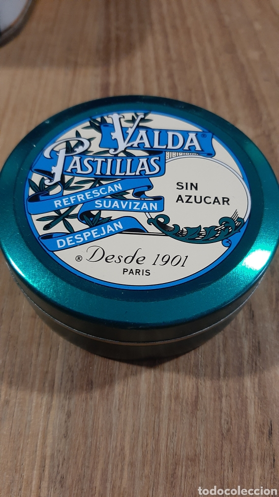 Blechdosen und Kisten: Pastillas valda CAJA metal sin az&uacute;car PARIS