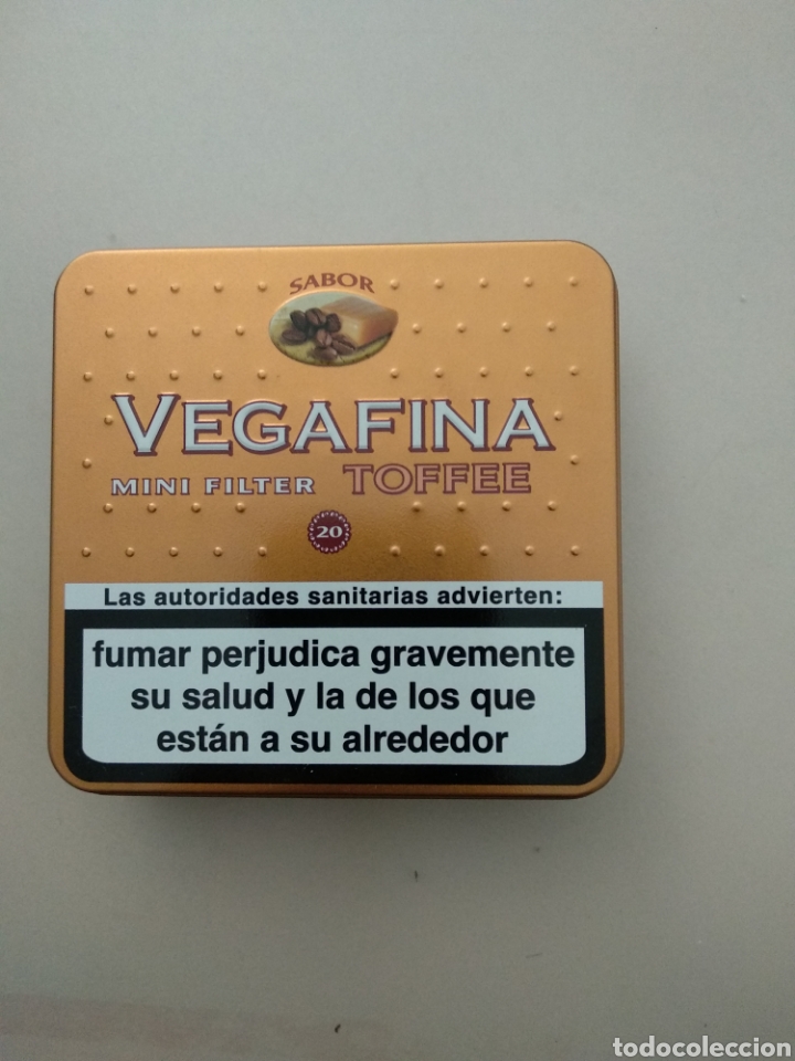Blechdosen und Kisten: CAJA MET&Aacute;LICA VEGAFINA SABOR TOFFEE
