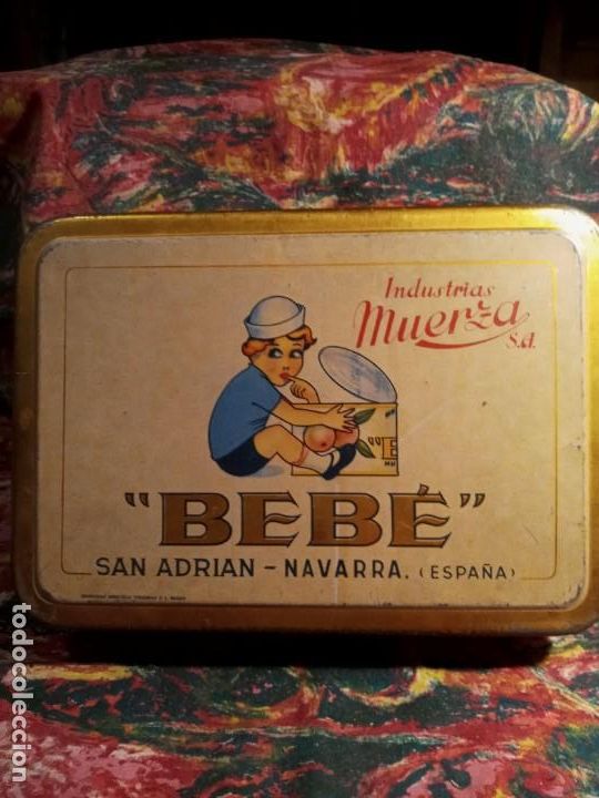 Cajas y cajitas met&aacute;licas: BEB&Eacute; - SAN ADRIAN - NAVARRA . - Foto 1