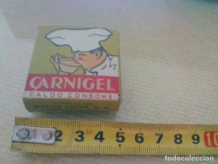 Boxes and metal boxes: Cajita carnigel Espa&ntilde;a a&ntilde;os 60 original