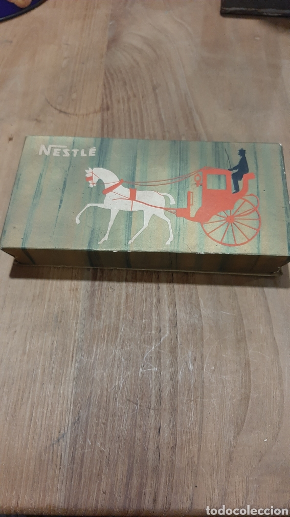 Blechdosen und Kisten: CAJA VACIA ANTIGUA DE CHOCOLATES NESTL&Eacute; LA PENOLLA SANTANDER AEPA