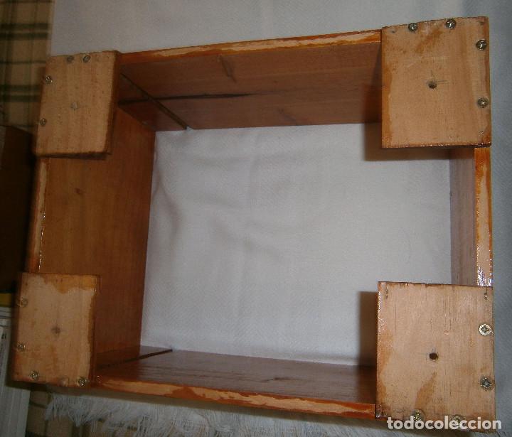 Cajas y cajitas met&aacute;licas: caja de madera vinos zarate - Foto 3