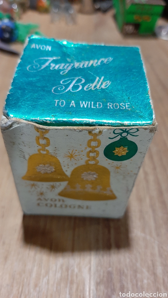 Caixas e caixinhas met&aacute;licas: AVON CAJA VAC&Iacute;A VINTAGE FRAGEANCE BELLE