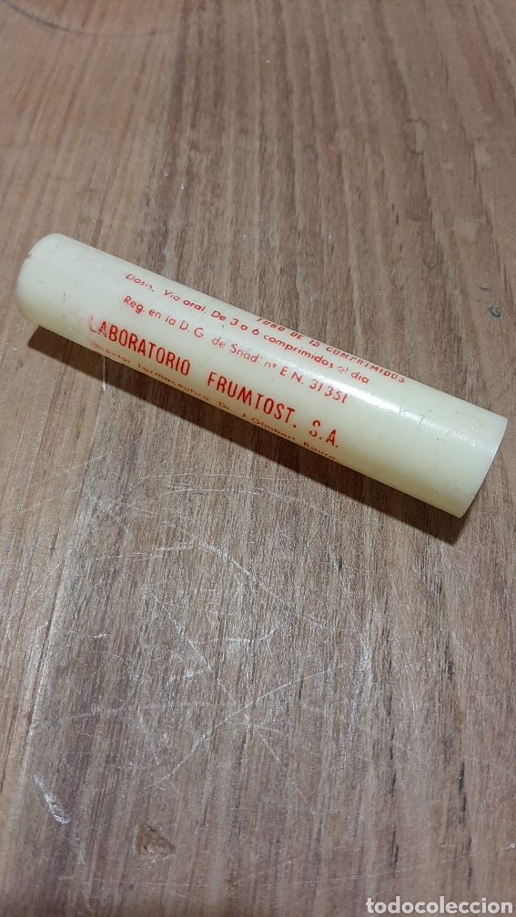 Blechdosen und Kisten: LABIRATORIOS FRUMTOST BARCELONA ENVASE VINTAGE GLUTANEURINA FUERTE B 6 MEDICAMENTO