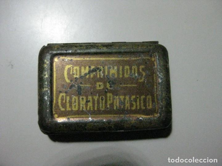 Cajas y cajitas met&aacute;licas: COMPRIMIDOS DE CLORATO DE POTASA - Foto 1