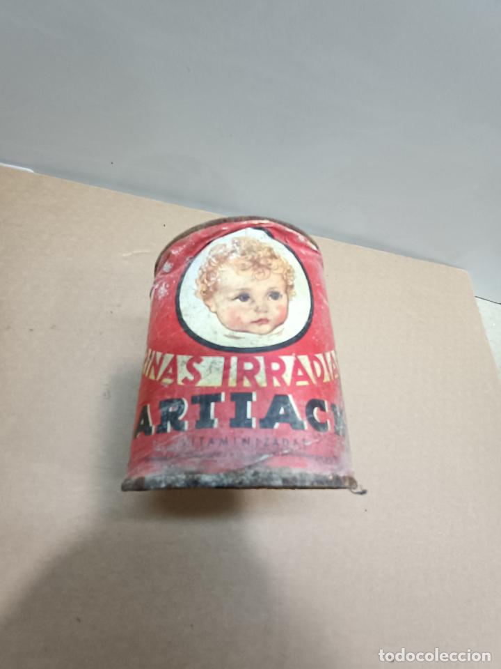 Blechdosen und Kisten: Antiguo caja de Harinas Artiac