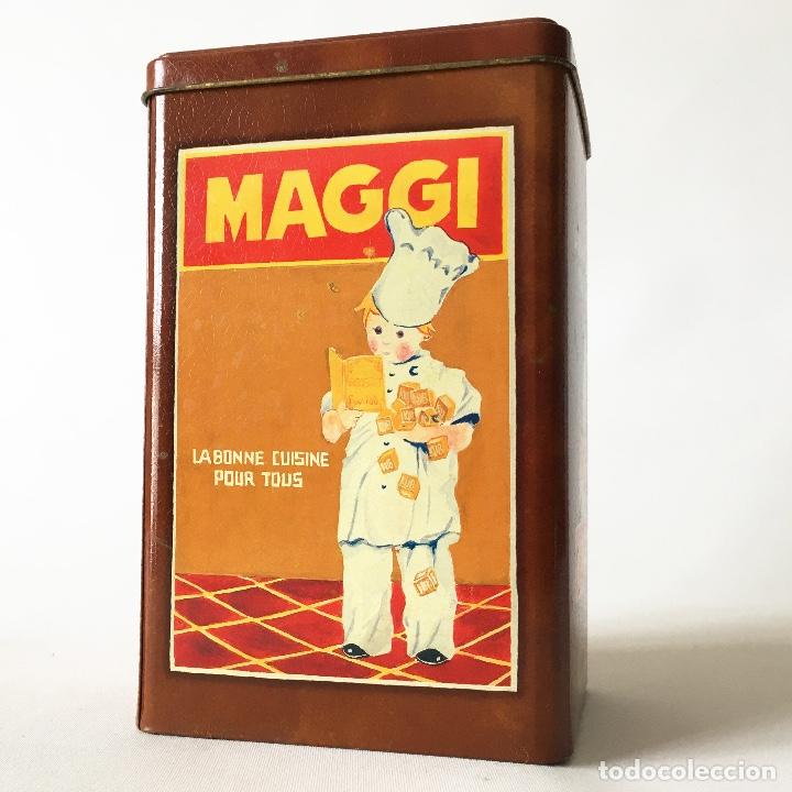 Cajas y cajitas met&aacute;licas: caja vintage MAGGI - LA BONNE CUISINE POUR TOUS