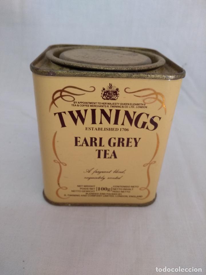 Blechdosen und Kisten: Cajita met&aacute;lica. Te Twinings