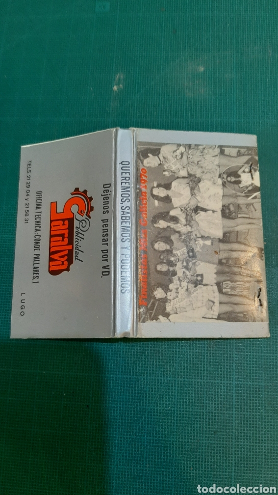 Blechdosen und Kisten: LUGO PUBLICIDAD GARALBA MISES GALICIA CAJA CERILLAS F&Oacute;SFOROS VINTAGE