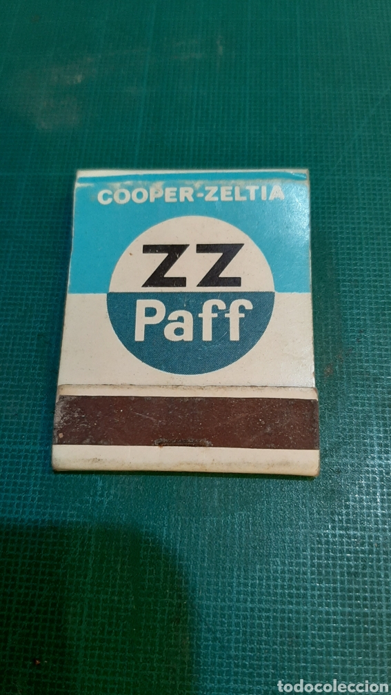 Bo&icirc;tes et petites bo&icirc;tes m&eacute;talliques: ZZ PAFF COOPER/ZEL AIRE LAVADA DESODORANTE CAJA CERILLAS F&Oacute;SFOROS PUBLICIDAD VINTAGE