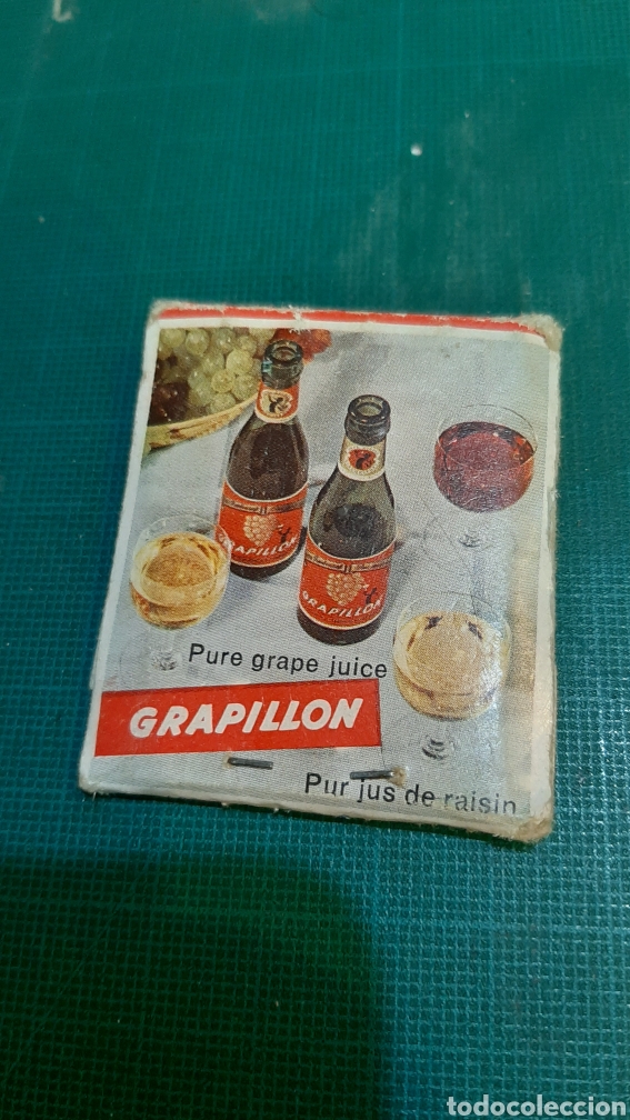 Blechdosen und Kisten: SUIZA ZURICH GRAPILLON ZUMOS VINOS CAJA DE CERILLAS F&Oacute;SFOROS PUBLICIDAD VINTAGE