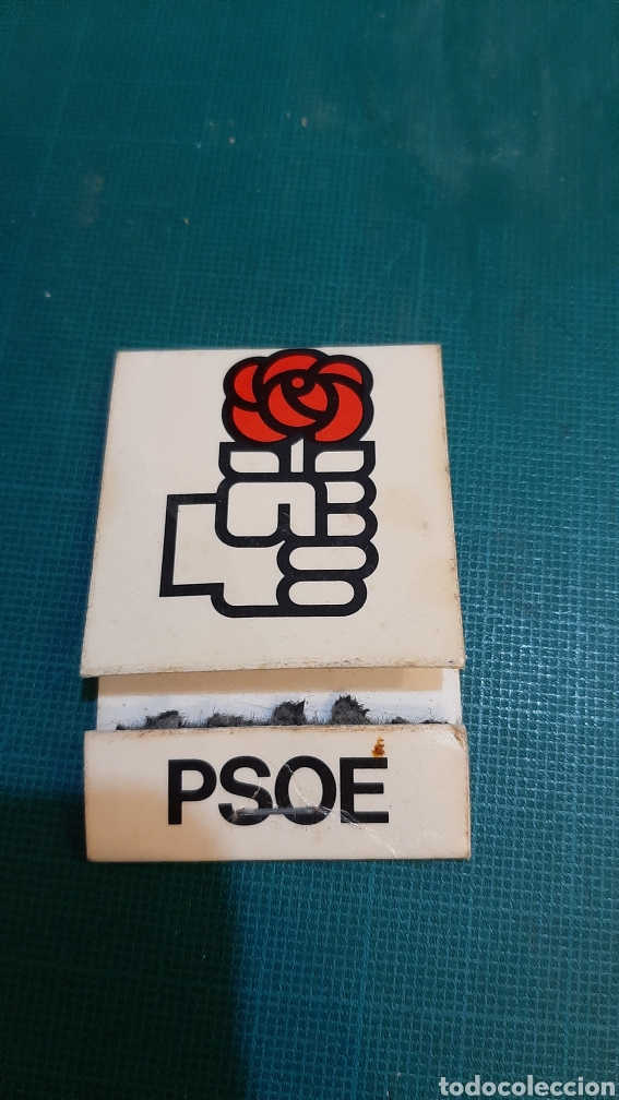 Blechdosen und Kisten: 1979 elecciones PSOE CAJA CERILLAS F&Oacute;SFOROS PUBLICIDAD VINTAGE