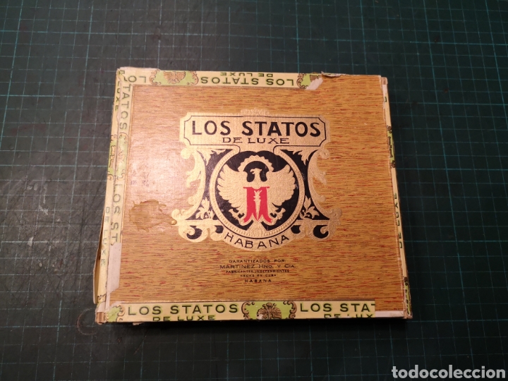 Cajas y cajitas met&aacute;licas: Lote de 3 Cajas Puros - Foto 8