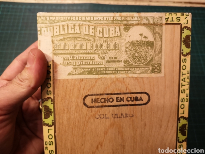 Cajas y cajitas met&aacute;licas: Lote de 3 Cajas Puros - Foto 13