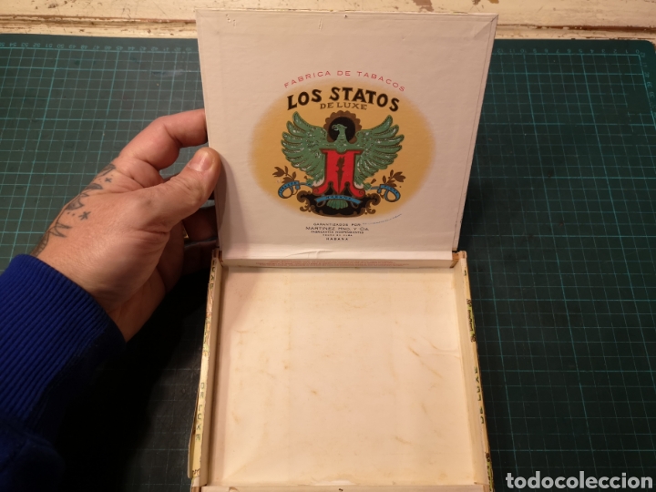 Cajas y cajitas met&aacute;licas: Lote de 3 Cajas Puros - Foto 14
